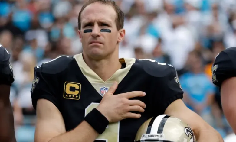 Drew brees makes his nbc debut, internet amazed by his new hair