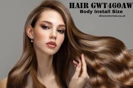 hair gwt460aw body install size lenght length and width